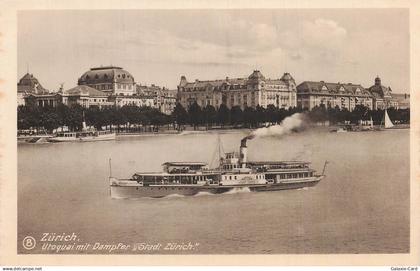 SUISSE ZURICH LAC DE ZURICH