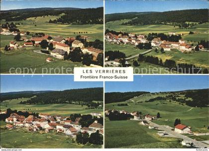 12371608 Les Verrieres Ortsansichten Grenze Frankreich Schweiz Les Verrieres