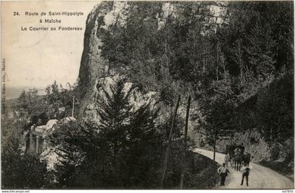 Route de Saint Hippolyte a Maiche