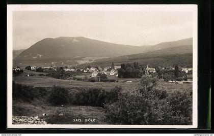 AK Bôle, Ortsansicht mit Umland