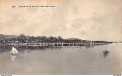 Suisse - CORTAILLOD (NE) Le nouveau débarcadère - Ed. W. Bous 490