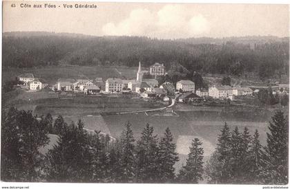 Côte aux Fées - Vue Générale