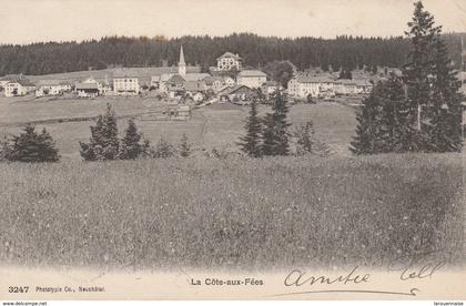 Suisse - LA COTE AUX FEES - Vue générale