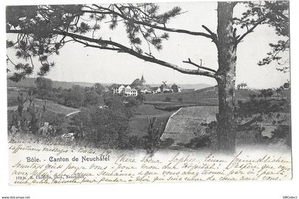 Bôle, canton de Neuchatel, vue générale 1905 (5302)