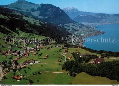 13090342 Emmetten Fliegeraufnahme Vierwaldstaettersee Emmetten