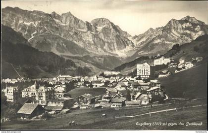 11337053 Engelberg OW Blick auf Engelberg und Juchlipass Engelberg