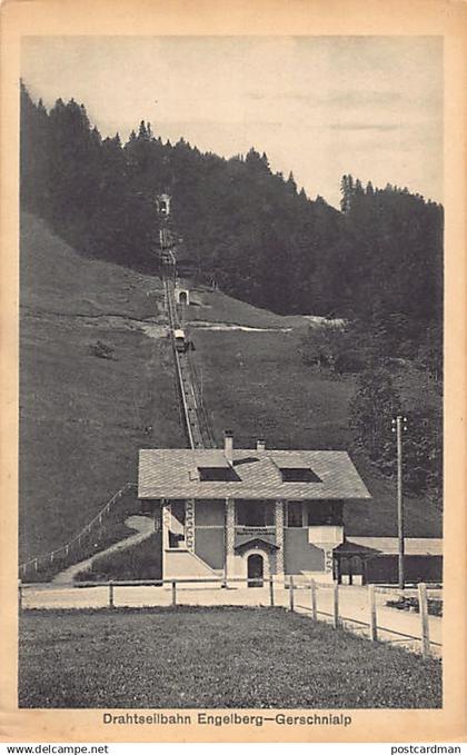 ENGELBERG (OW) Drahtseilbahn Engelberg-Gerschnialp - Verlag H.  Häcki