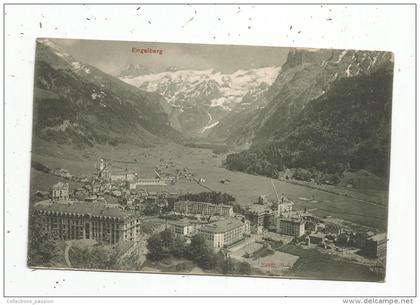 G-I-E , cp , SUISSE , OBWALD , ENGELBERG , voyagée 1908