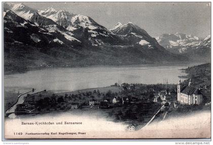 SUISSE - OBWALD - SARNEN - vue sur la localité