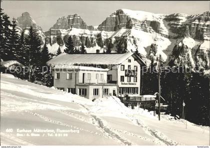 11648515 Flumserberg Bergheim Kurhaus Maetzwiese  Flumserberg Bergheim