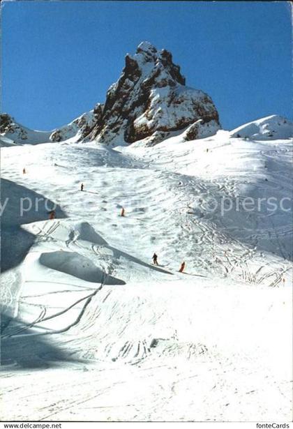 12023501 Flumserberg Bergheim Terzaabfahrt Saechsmoor Flumserberg Bergheim