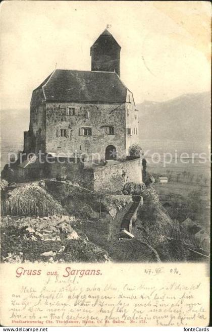 12025026 Sargans Schloss Sargans