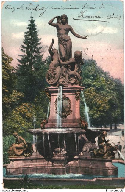 CPA Carte postale Suisse  Saint-Gall Fontaine  Broderbrunnen VM84287