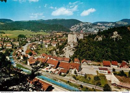 13909629 Klus Balsthal mit Schloss Alt Falkenstein