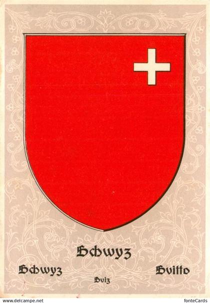 13946327 Schwyz SZ Stadtwappen