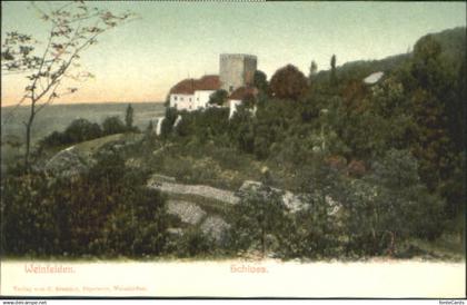 10550251 Weinfelden Weinfelden Schloss  o 1909