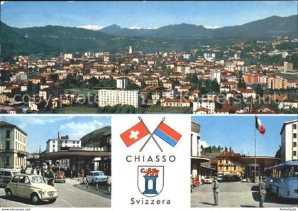 11889931 Chiasso Panorama Strassenpartien Chiasso