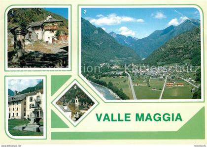 13244160 Valle Maggia Fliegeraufnahme Brunnen Gordevio Cevio Avegno