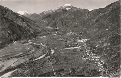 SUISSE - Verscio - Vista dal Monte Brè - Ponte Brolla Tegna - Cavigliano e Intragna - Carte postale ancienne