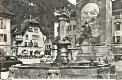 40579199 Altdorf UR Altdorf Telldenkmal ungelaufen ca. 1955 Altdorf UR