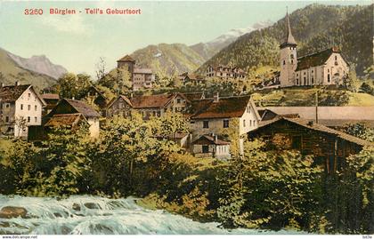 SUISSE  BÜRGLEN TELL'S GEBURTSORT