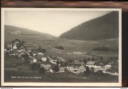 11306700 La Sagne VD Panorama Ste Croix La Sagne Waadtlaender Jura