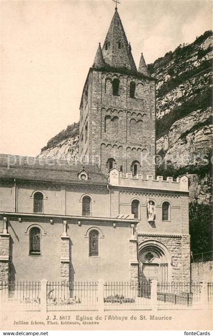 13738088 Saint Maurice VS Eglise de l Abbaye Klosterkirche Saint Maurice VS