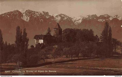 13963202 Blonay-sur-Vevey Blonay-Saint-Legier VD Château et Alpes de Savoie