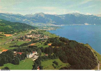 13979046 Puidoux VD Hôtel du Signal de Chexbres Lac Léman vue aérienne