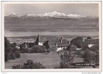 Suisse - Arzier - Mont Blanc et Lac Léman