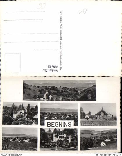 586395,Mehrbild Ak Begnins Switzerland