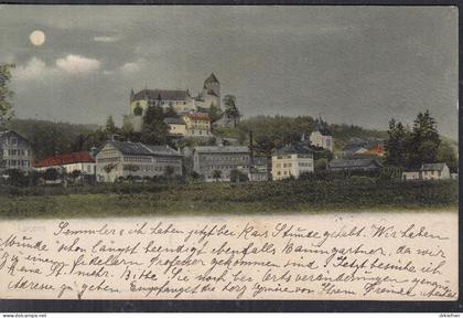 LUCENS, Mondscheinkarte, um 1905