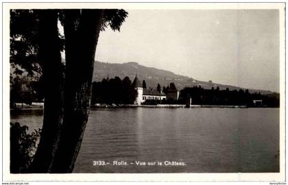 Rolle - Vue sur le chateau