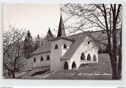 SAINT CERGUE (VD) Eglise catholique - Ed. C. Sartori 3355