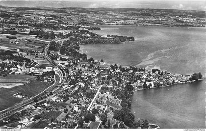 [-50%] SUISSE - Saint-Prex - Vue Aérienne - Carte Postale ancienne