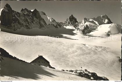 11852980 Trient Rhone Cabane du Trient Aig Dorees Grande Fourche