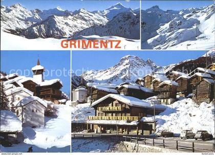 11891356 Grimentz Le village et les pistes de Grimentz