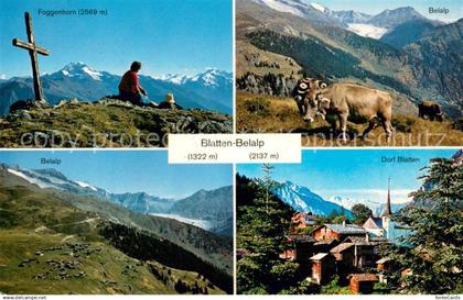 13737817 Blatten  VS Foggenhorn Belalp Dorf Blatten