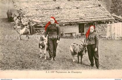 13827001 Champery VS Paysannes de Champery