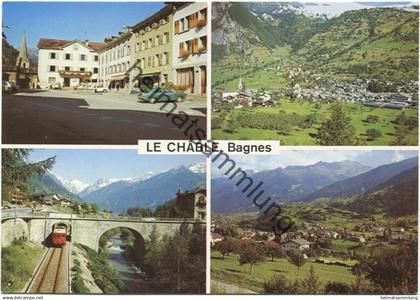 Le Chable - valee de Bagnes - AK Grossformat - Edition Darbellay Martigny