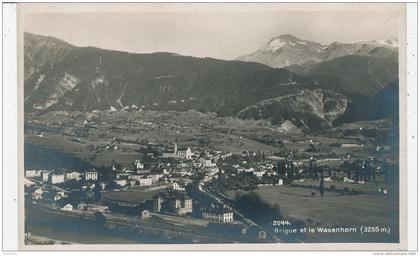 SUISSE - BRIGUE et le Wasenhorn