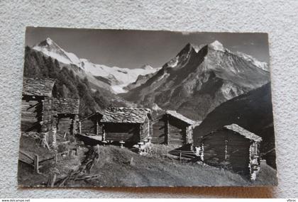 G717, Cpsm, Volovron Evolene, Dt blanche Dt d'Herens, Suisse