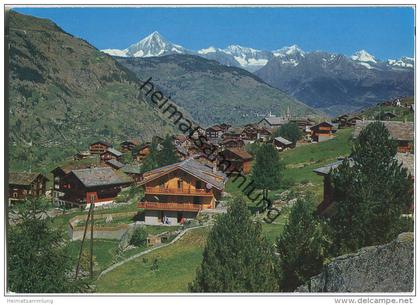 Grächen - Gesamtansicht - Verlag Klopfenstein Adelboden