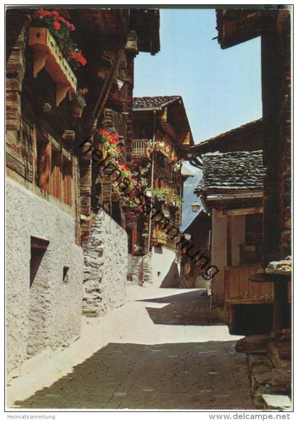 Grimentz - Vieux chalets - Ansichtskarte Großformat