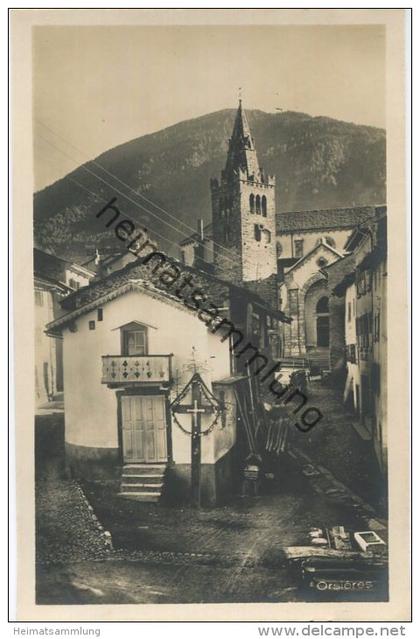 Orsieres - Foto-AK 20er Jahre - Edition Maurice Rausis-Vernay Orsieres - Rückseite beschrieben 1929