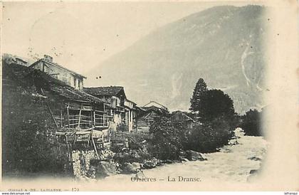 suisse - ref D686- orsieres - la dranse - carte bon etat -