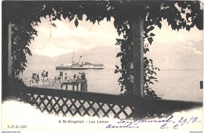 CPA-Carte Postale Suisse Saint-Gingolph  Lac Léman  début 1900  VM55088