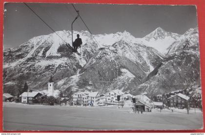 Unterbäch (VS) - Sesselbahn Unterbäch - Brandalp / Winter