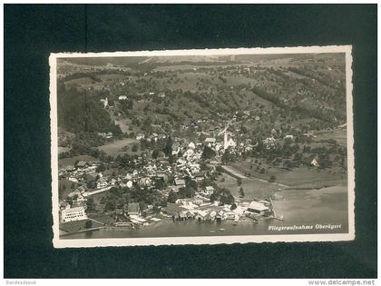 AK Suisse ZG - Fliegeraufnahme Oberägeri ( vue aerienne Ed. Iten Nussbaumer papeterie)