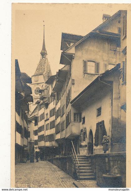 SUISSE ))  ZUG ZOUG   ALTSTADT  21352